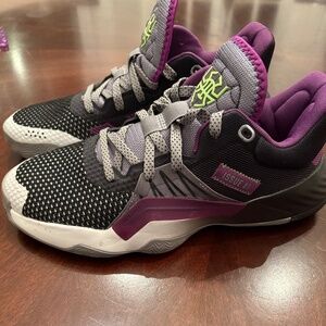 adidas D.O.N. Issue 1 Gca 'Black Purple' EF9962